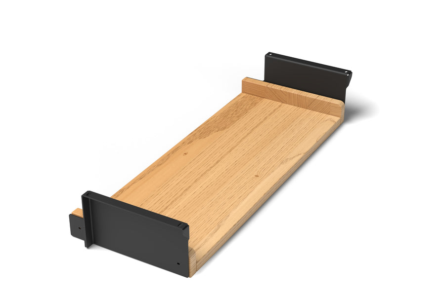 Wooden keyboard tray