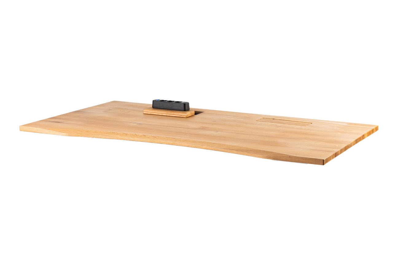 Oak desk top discount
