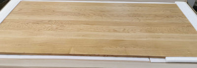 Oak tabletop with classic edge