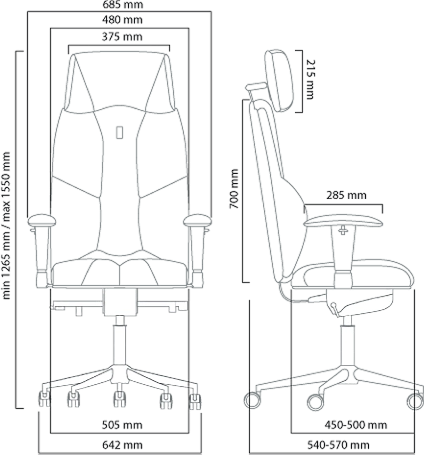 Office Chair Specifications.pdf Ergonomic Office Chair Business | ErgoHide
